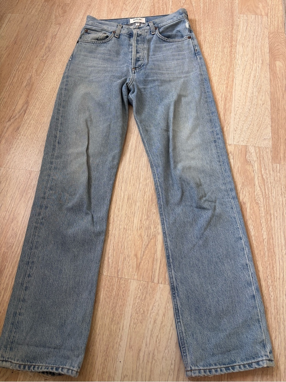 Agolde 90s pinch waist high rise straight size 25